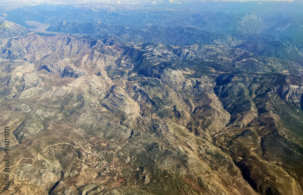 Pine forests dominate the southern side of the Taurus Mountains chain, which extends along the south of Turkey Pine forests dominate the southern side of the Taurus Mountains chain, which extends along the south of Turkey