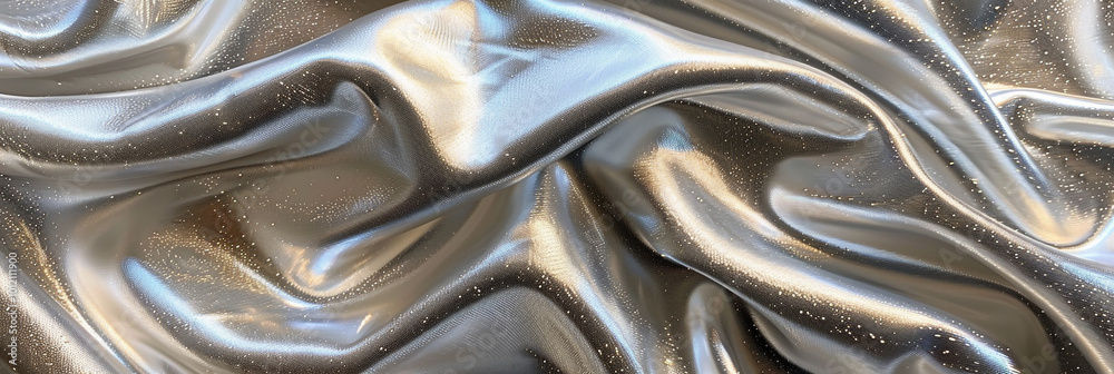 Elegant Smooth Silver Velvet Fabric with Shimmering Silver Blank Elegant Smooth Silver Velvet Fabric with Shimmering Silver Blank