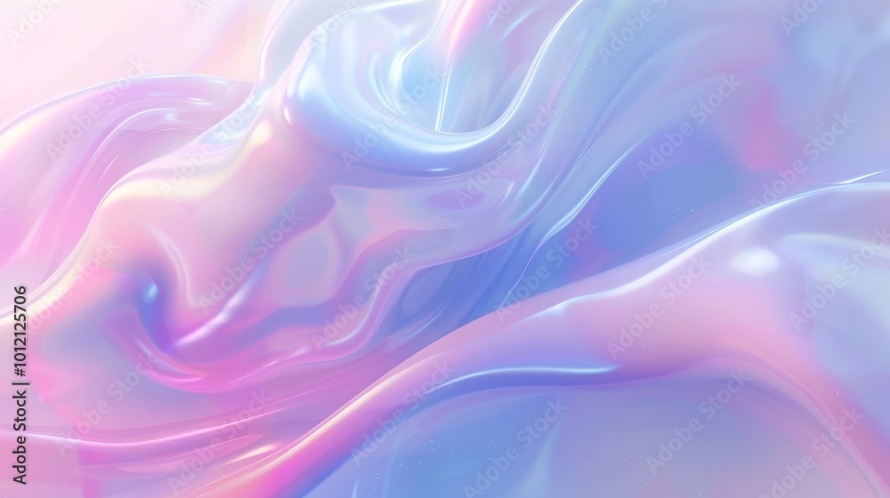 Naklejka premium Tranquil Pastel Gradient A Soft and Serene Canvas for Artistic Inspiration