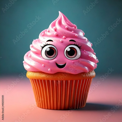 Cute Cartoon Pink Strawberr...