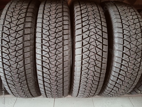 Obraz na płótnie car tire w salonie