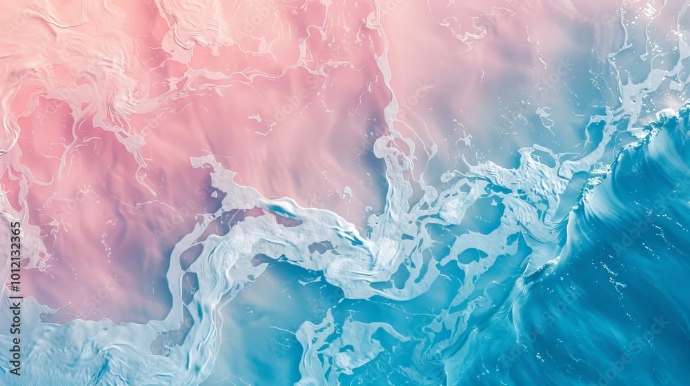 Tranquil Pastel Art Ethereal Gradients and Serene Transitions in Topdown View Tranquil Pastel Art Ethereal Gradients and Serene Transitions in Topdown View