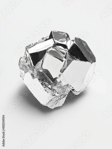 niobium tantalum zirconium bright white metal rhodium palladium raw titanium white background