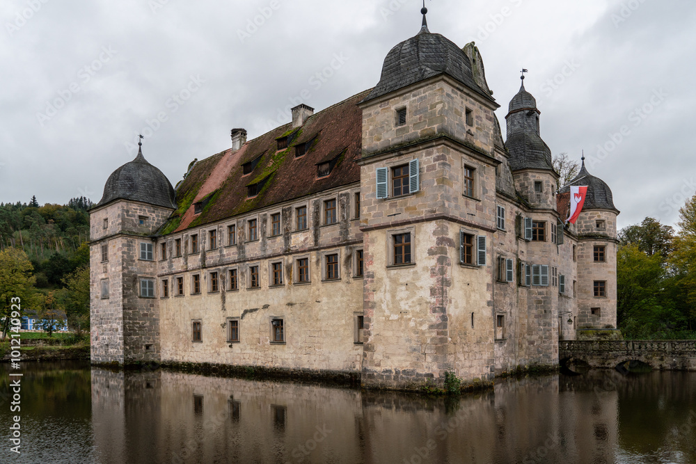 Wasserschloß in Mitwitz, Oberfranken Wasserschloß in Mitwitz, Oberfranken