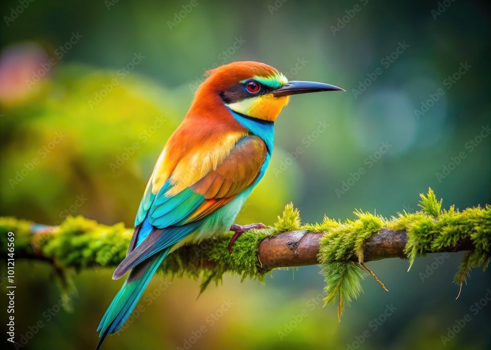 Elegant all gray bird perched gracefully on a branch against a blurred natural background Elegant all gray bird perched gracefully on a branch against a blurred natural background