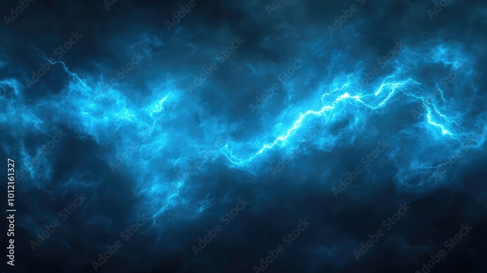 Realistic Thunder Light and Smoke Cloud Frame -- AI Generated Realistic Thunder Light and Smoke Cloud Frame -- AI Generated