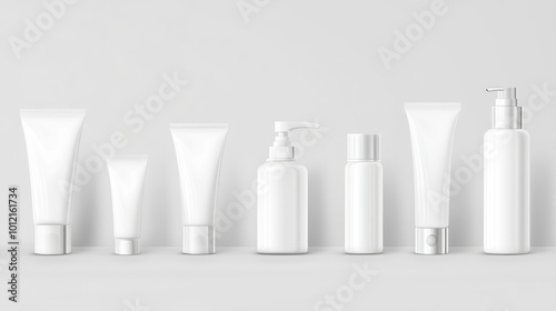 Mockups of Cosmetic Packaging -- AI Generated