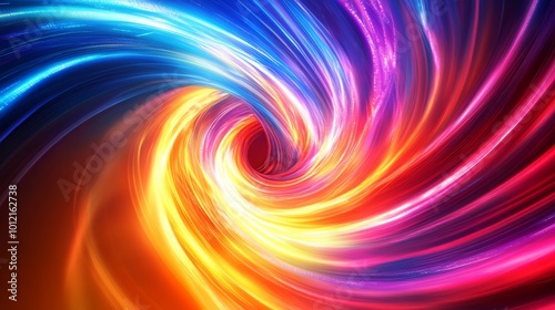 A futuristic design illustrating rapid data movement with glowing rays and dynamic explosions, capturing the essence of space travel