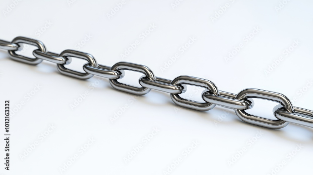 Single Metal Chain -- AI Generated Single Metal Chain -- AI Generated