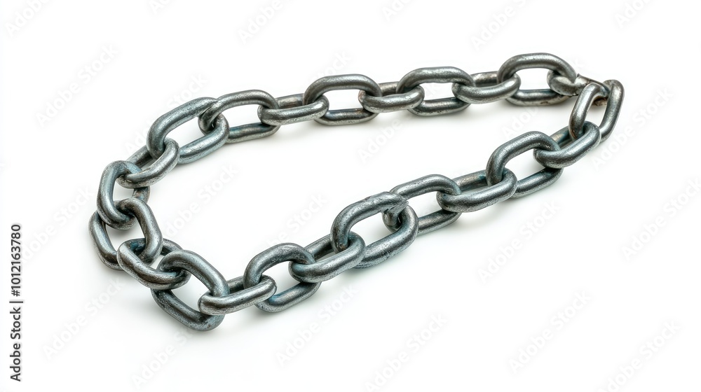 Obraz premium Single Metal Chain -- AI Generated