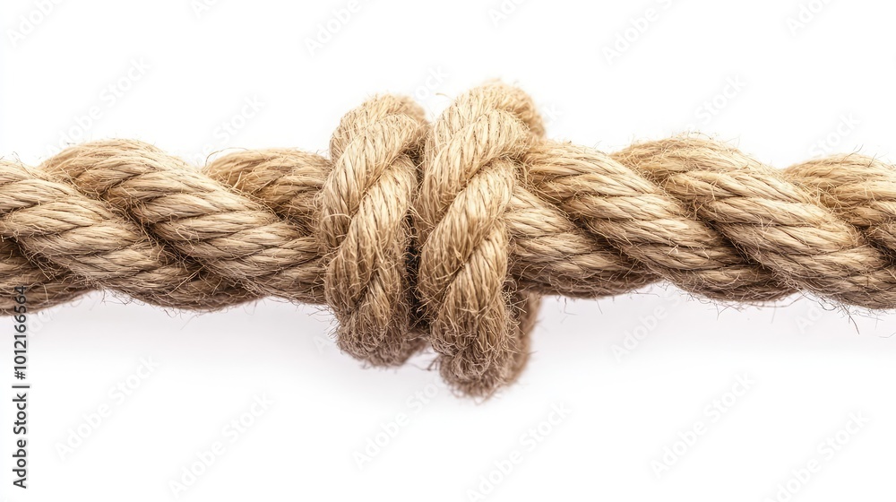 Tangled Jute Rope - AI Generated Tangled Jute Rope - AI Generated