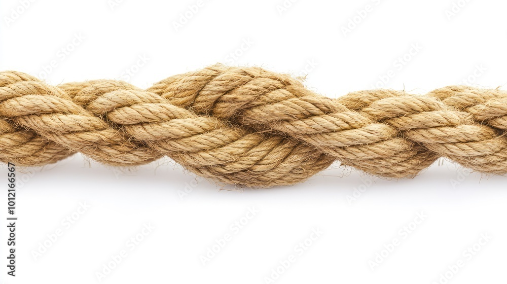 Tangled Jute Rope - AI Generated Tangled Jute Rope - AI Generated