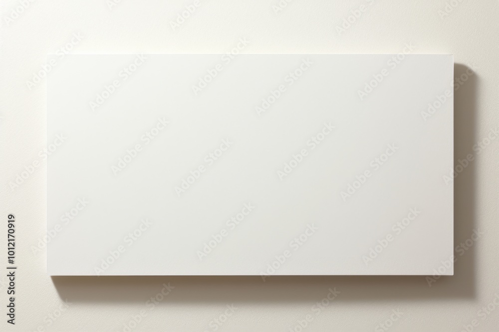 White Paper Frame Board Mockup White Paper Frame Board Mockup