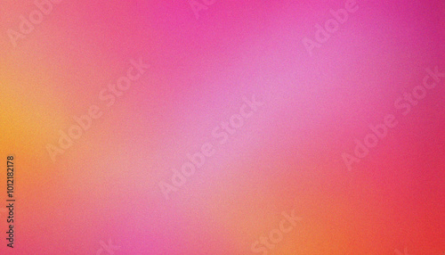 grainy gradient background noise texture header poster banner cover backdrop design Pink, Orange. Smooth 3D banner with dynamic grainy wave textures