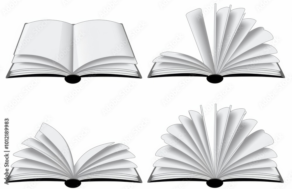 White Book Mockup on Gray Background Featuring Blank Magazine Cover Template with Space White Book Mockup on Gray Background Featuring Blank Magazine Cover Template with Space