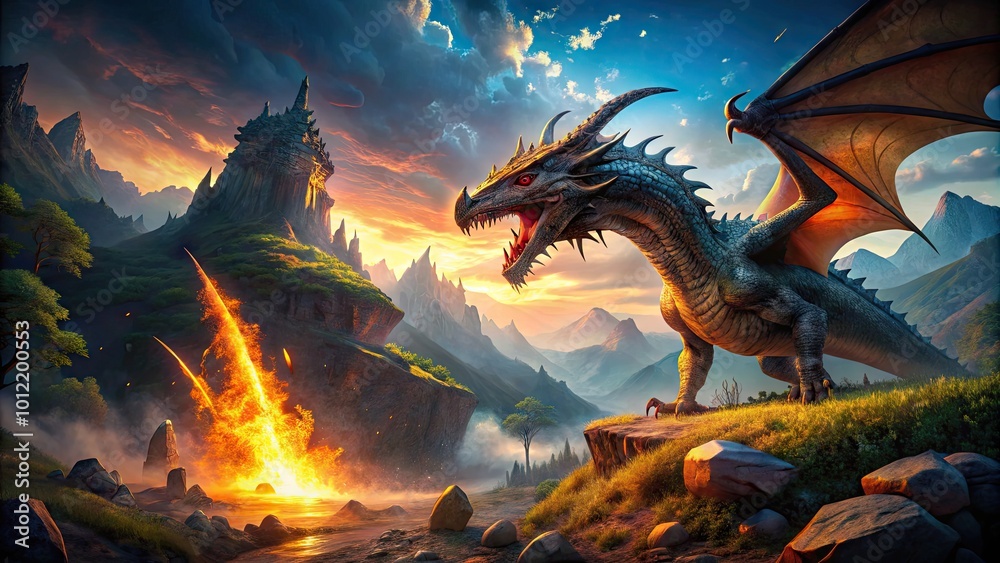 Epic Quest: Strategies and Techniques to Slay the Fierce Dragon in a Fantasy Adventure Setting Epic Quest: Strategies and Techniques to Slay the Fierce Dragon in a Fantasy Adventure Setting