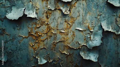 Peeling Paint Texture Abstract Background