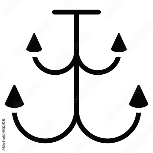 Cahndelier Vector Icons