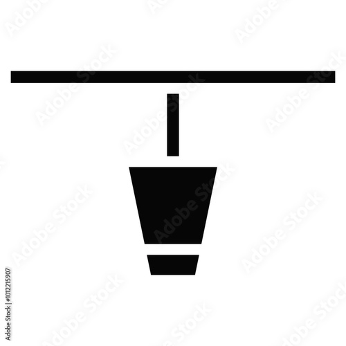 Ceiling Lamp Vector Icons