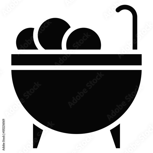 Surf Tub Vector Icons