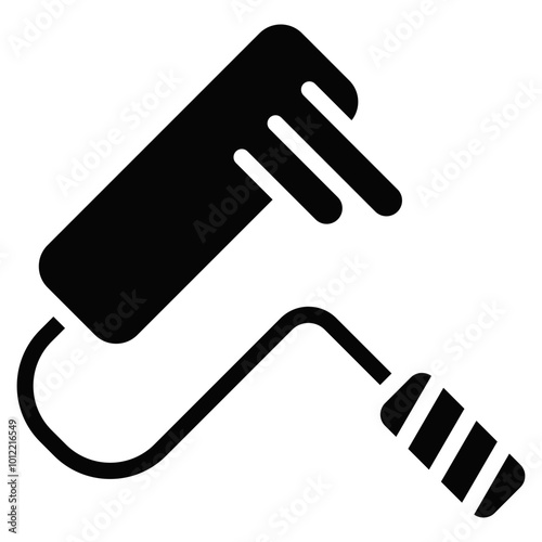 Paint Roller Vector Icons