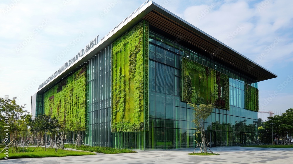 Modern Green Building Architecture Modern Green Building Architecture