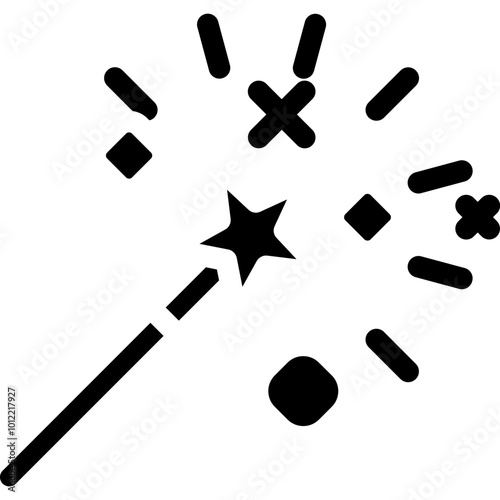 Magic Wand Vector Icons