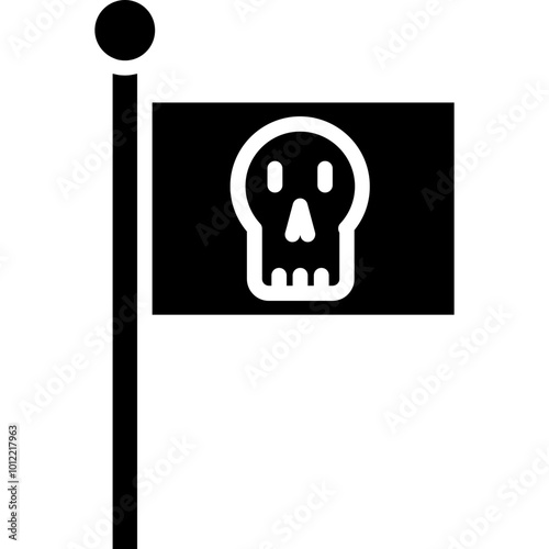 Pirate Flag Vector Icons