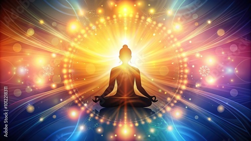 Happy Vesak Day, Buddha Purnima wishes greetings with buddha and lotus illustration. Can be used for poster, banner, logo, background, greetings, print design. abstract illustration design.