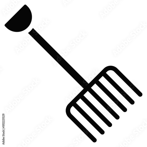Farm Fork Vector Icons