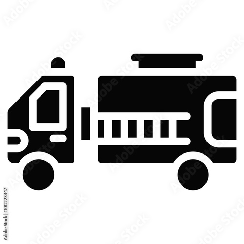 Fire Truck Vector Icons