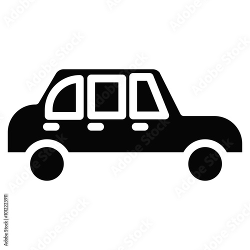 Family Car Vector Icons