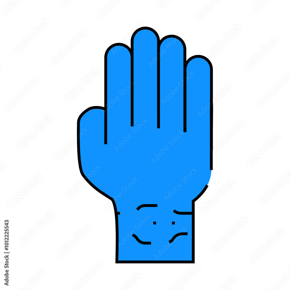 silicone bracelet allergy line icon vector. silicone bracelet allergy sign. isolated symbol illustration silicone bracelet allergy line icon vector. silicone bracelet allergy sign. isolated symbol illustration
