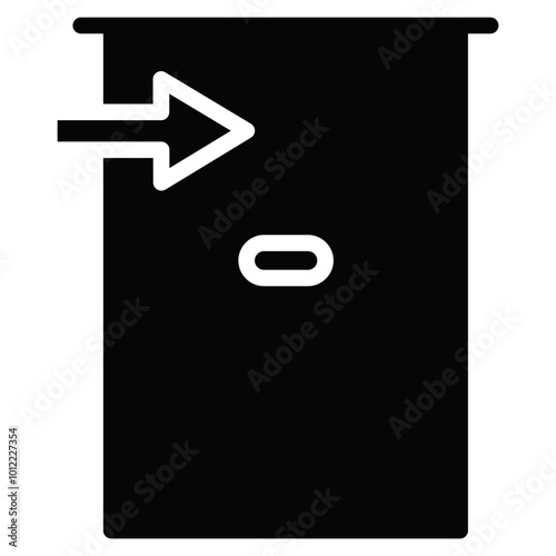 Exit Door Vector Icons