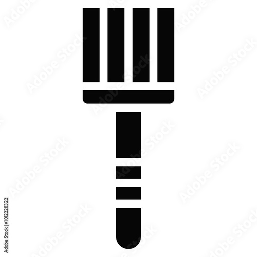 Basting Brush Vector Icons
