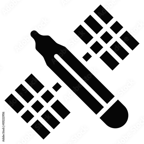 Fototapeta Naklejka Na Ścianę i Meble -  Space Station Vector Icons