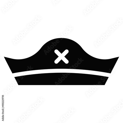 Pirate Cap Vector Icons