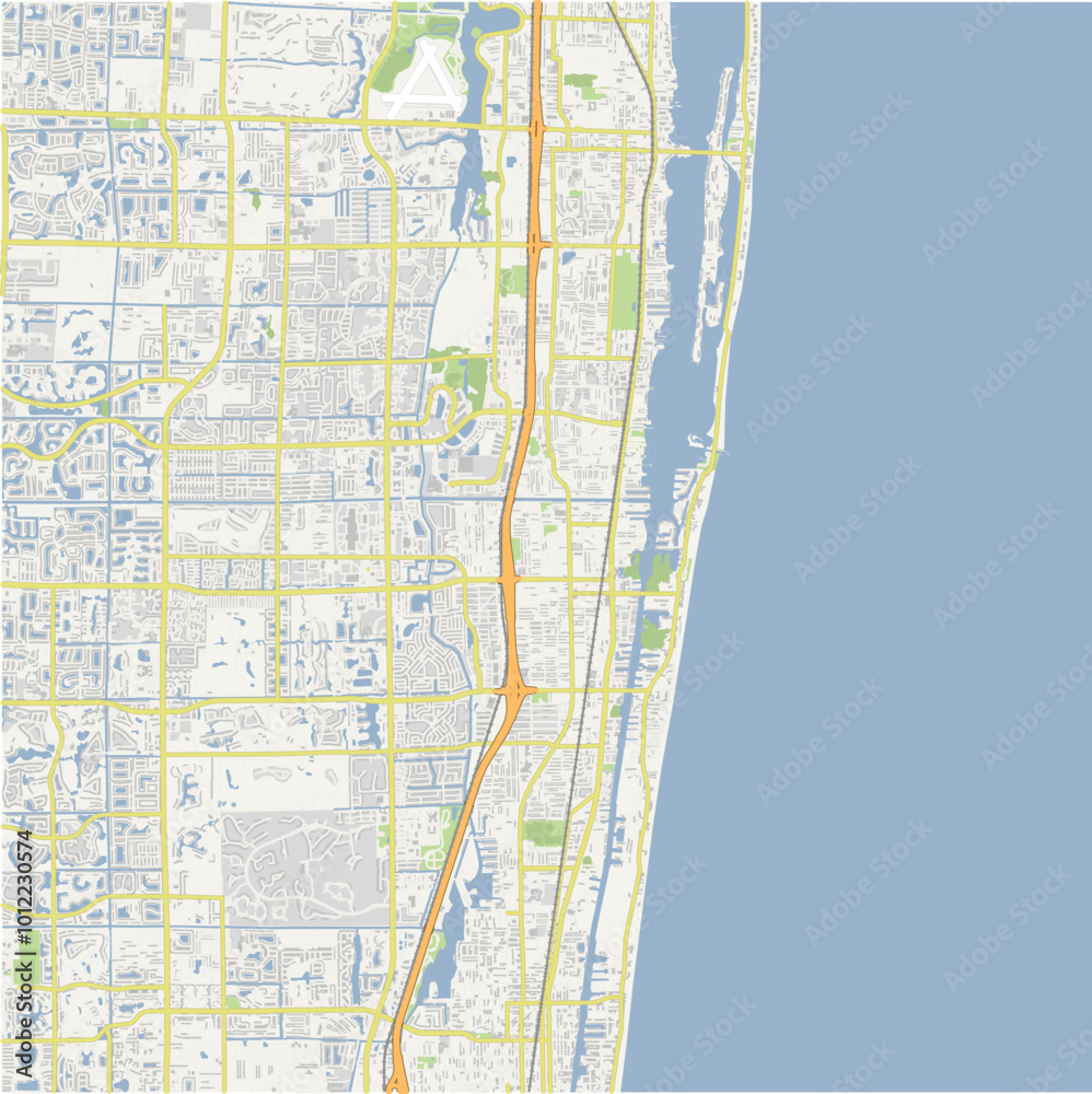 Map of Boynton Beach in Florida - 1000 F 1012230574 AZbCjltRVpU3bUP4OIKSnM7T3Iog3rYL 