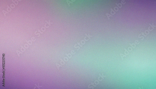 Smoky Purple, Mint Green magenta abstract header poster design. Bold grainy texture featuring bold grainy gradient waves