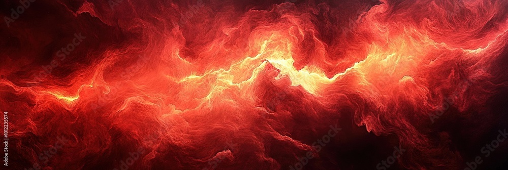 red flames red flames