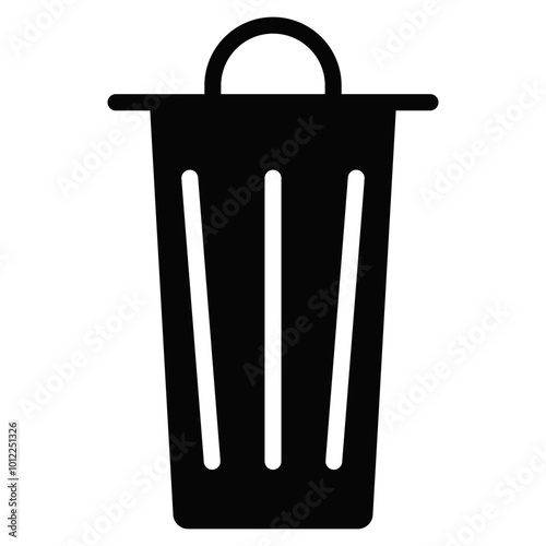 Trash Bin Vector Icons
