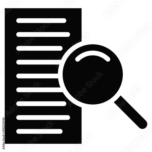 Investigation Vector Icons