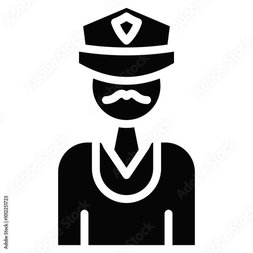 Policeman Vector Icons