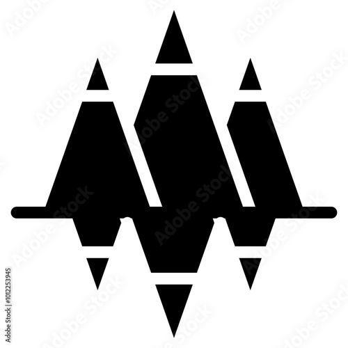 Glacier Vector Icons