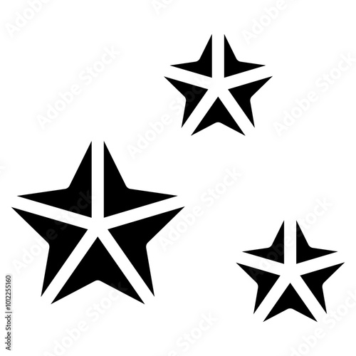 Christmas Star Vector Icons