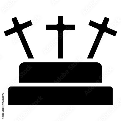 Golgotha Vector Icons