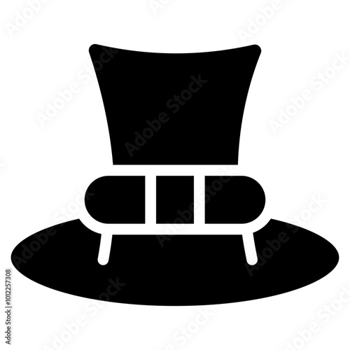 Pilgrim Hat Vector Icons