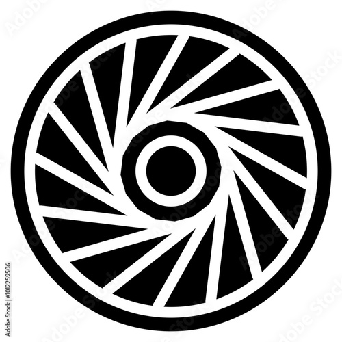 Diaphragm Vector Icons