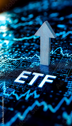 Increase in the price of ETFs and index funds for investment in the stock market