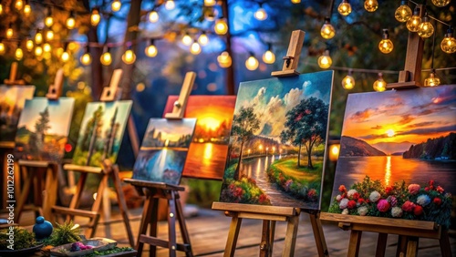 High-Quality Pictures for Inspiring Canvas Paintings and Artistic Creations in Various Styles photo